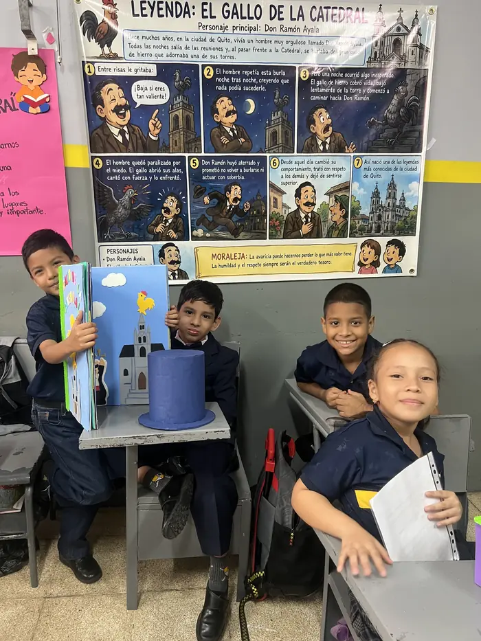 Vida escolar en Básica Elemental, colegio Juan XXIII